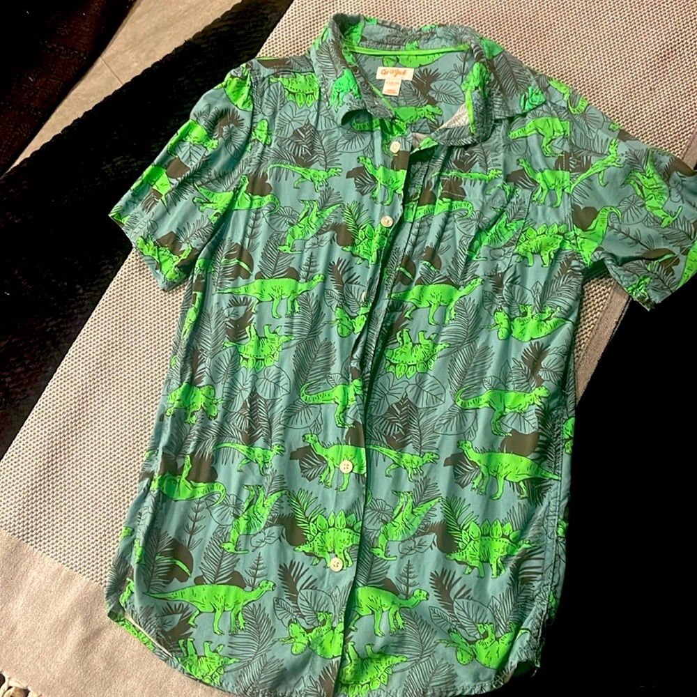 Boys button down shirt.